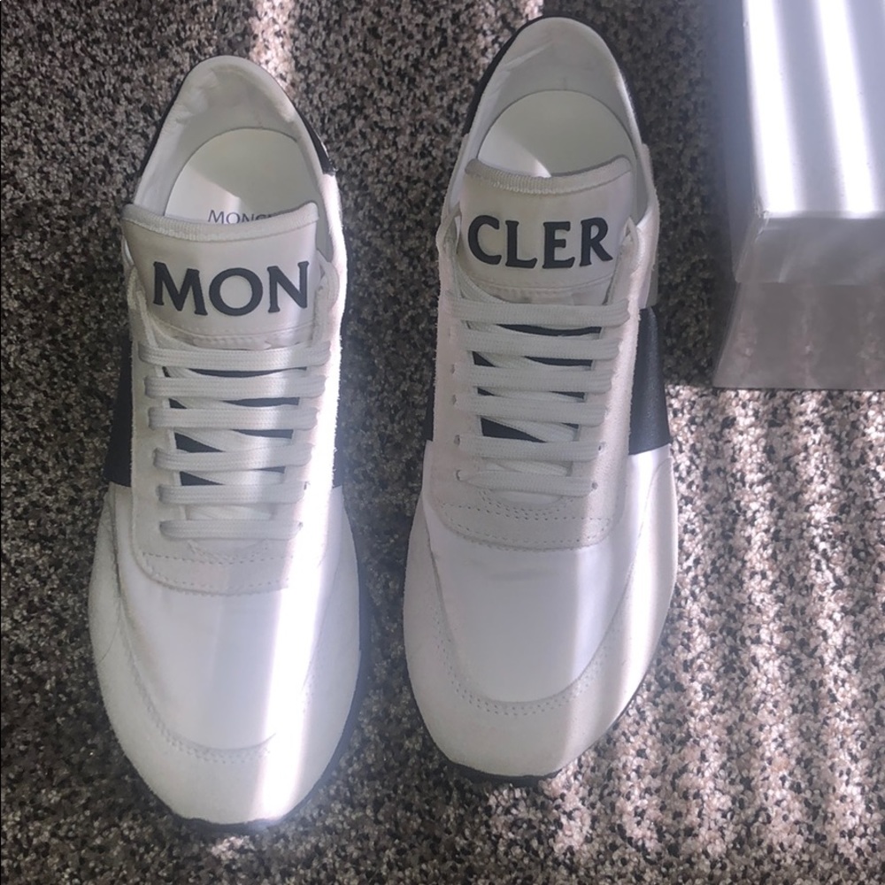 Moncler sneakers. Only worn once